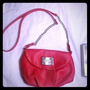 Nine west red purse/wallet
